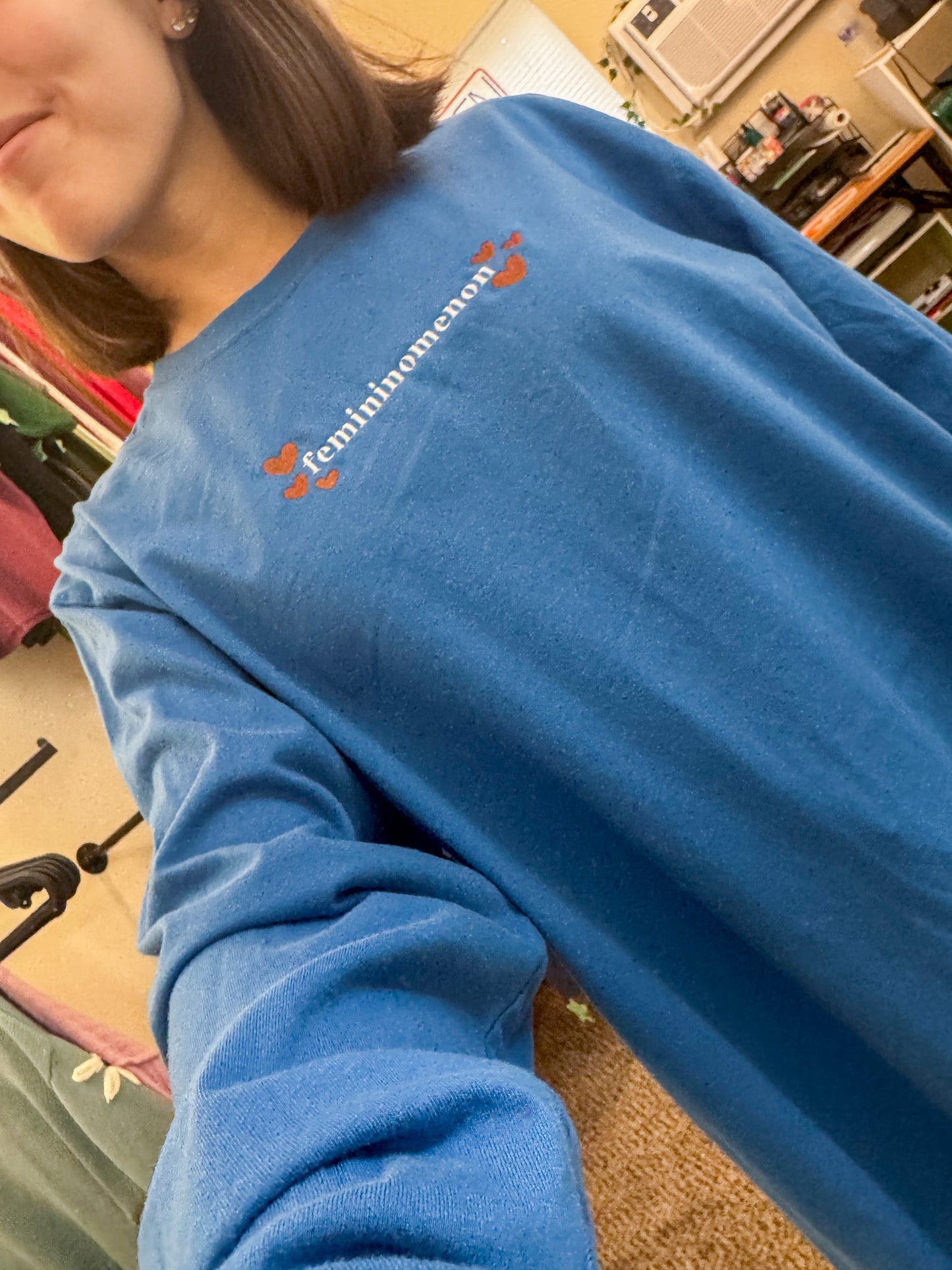 Femininomenon Blue Long Sleeve L