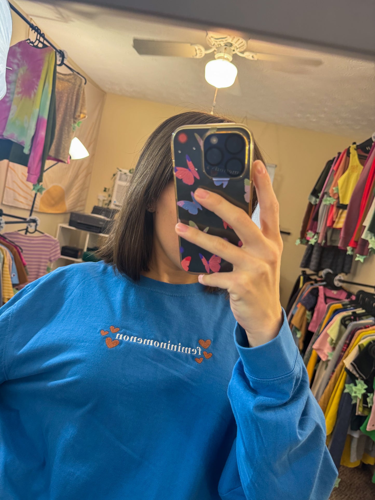 Femininomenon Blue Long Sleeve L