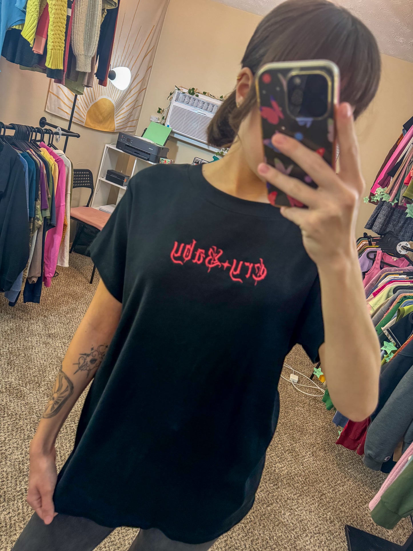 Cry Baby Ribbed Black T-Shirt 2XL