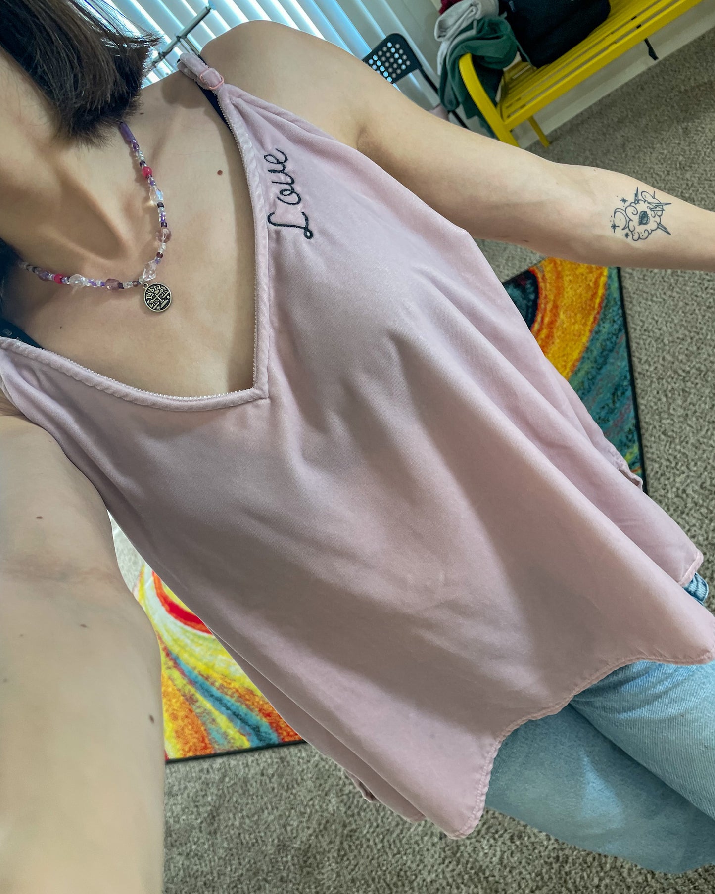 Love Velvet V-Neck Tank 2XL