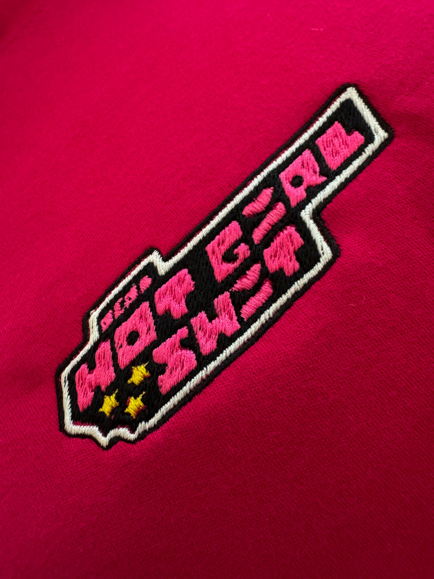Hot Girl Pink Turtleneck Long Sleeve 2XL