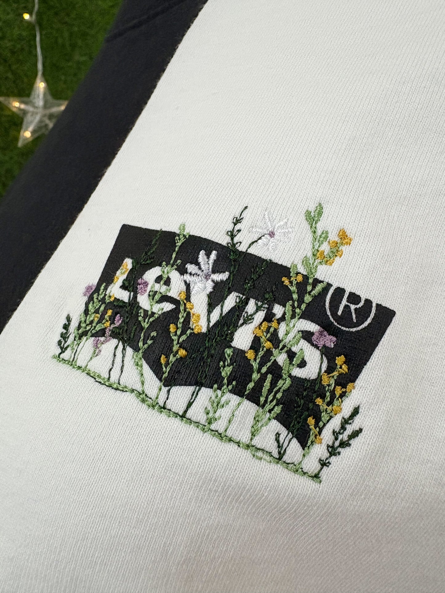 Levi's Flower Cover-Up Oversized T-Shirt S