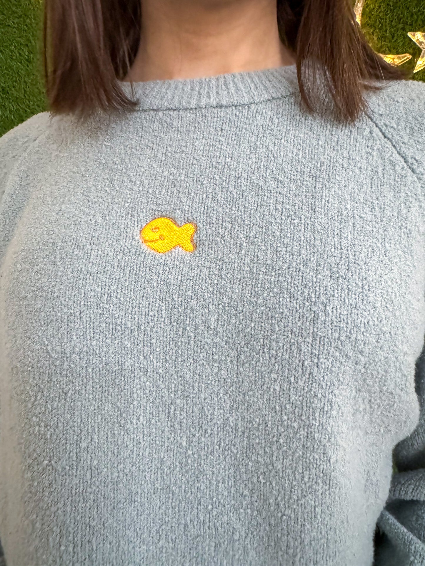 Goldfish Light Blue Sweater M