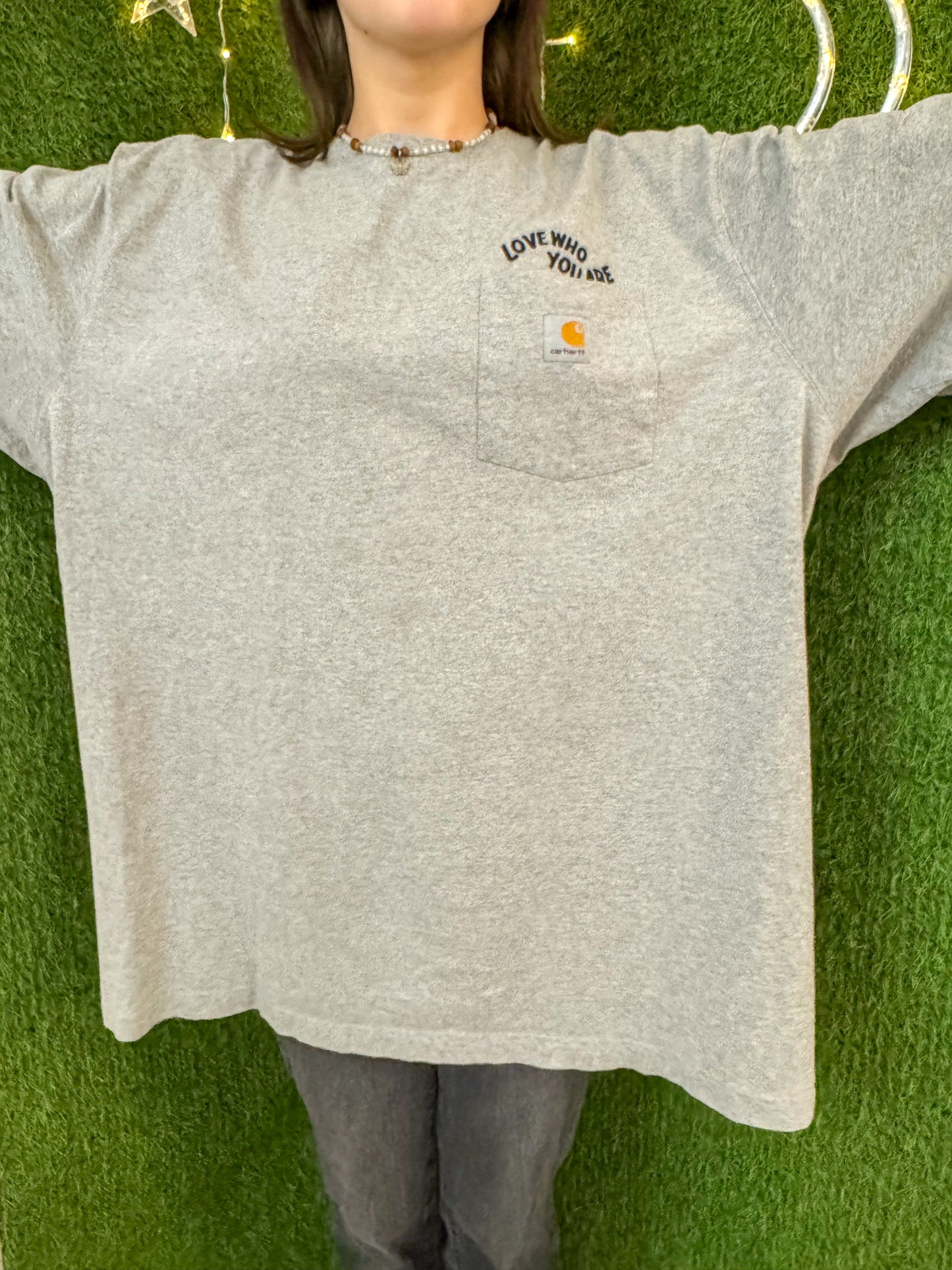 Love Who You Are Carhartt Pocket Tee 2XL