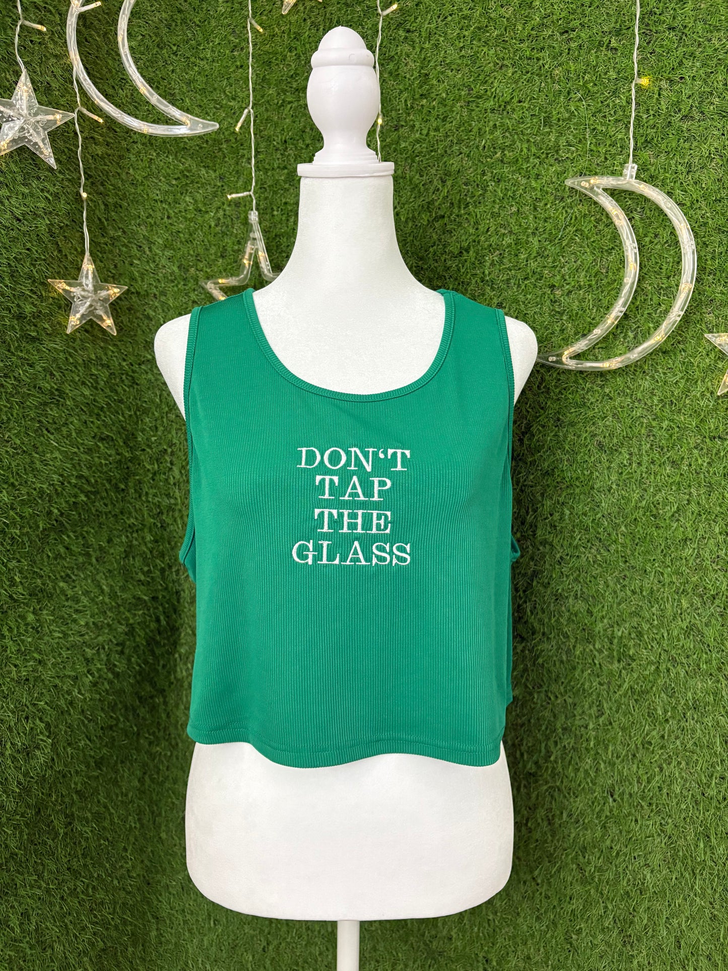 Don't Tap the Glass Green Tank Top 3XL