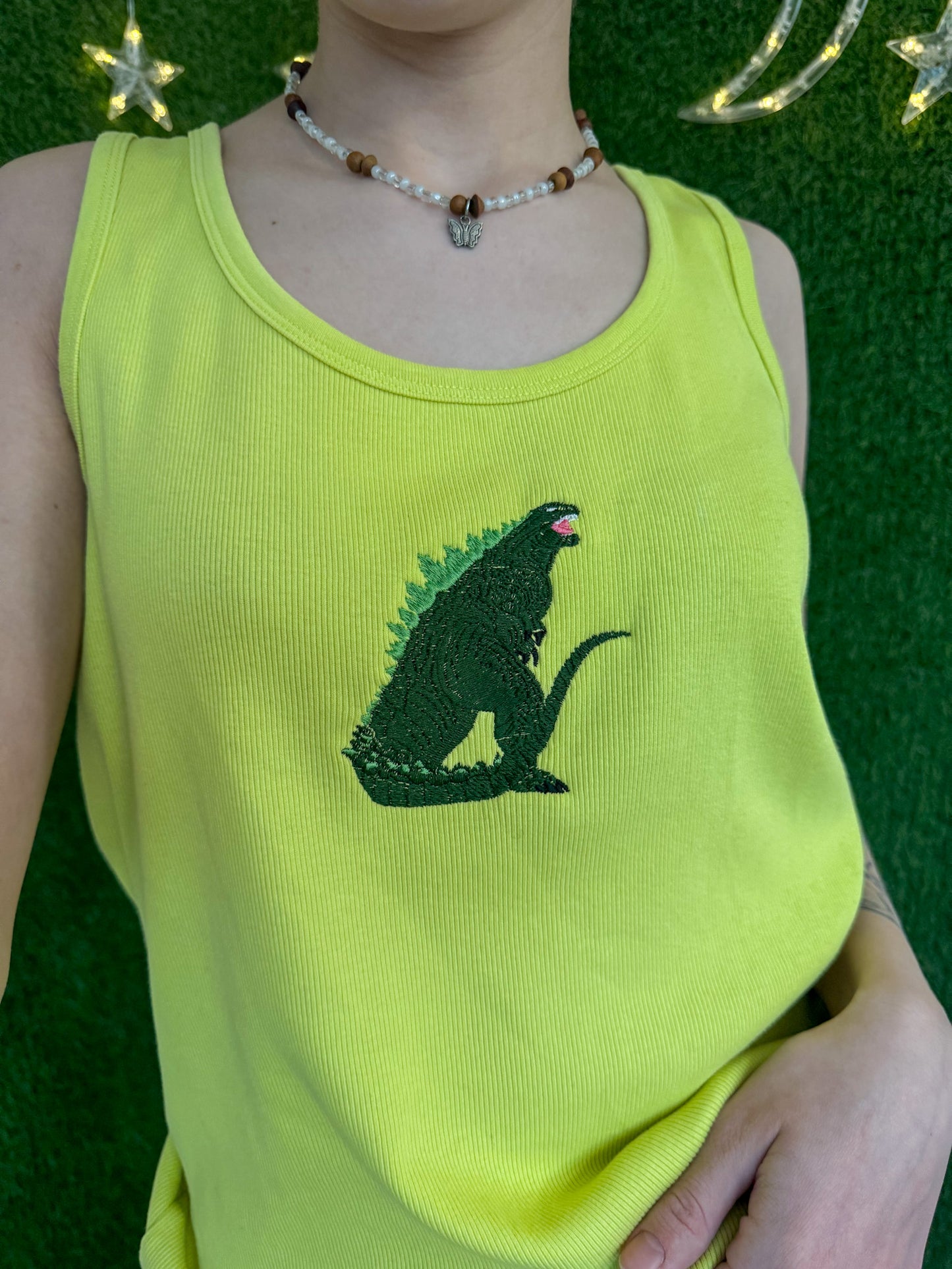 Yellow Godzilla Tank XL