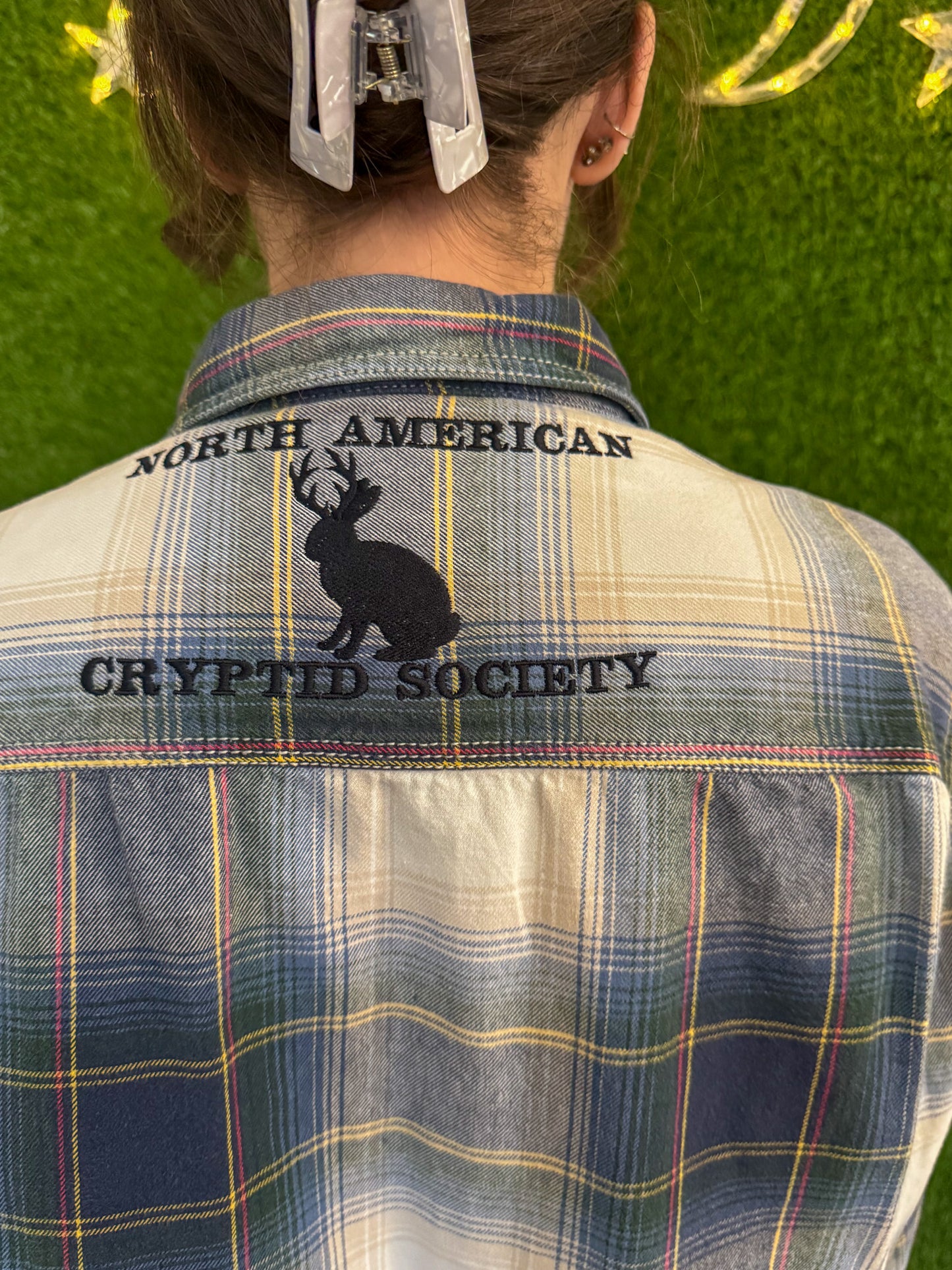 Jackalope Plaid Flannel M