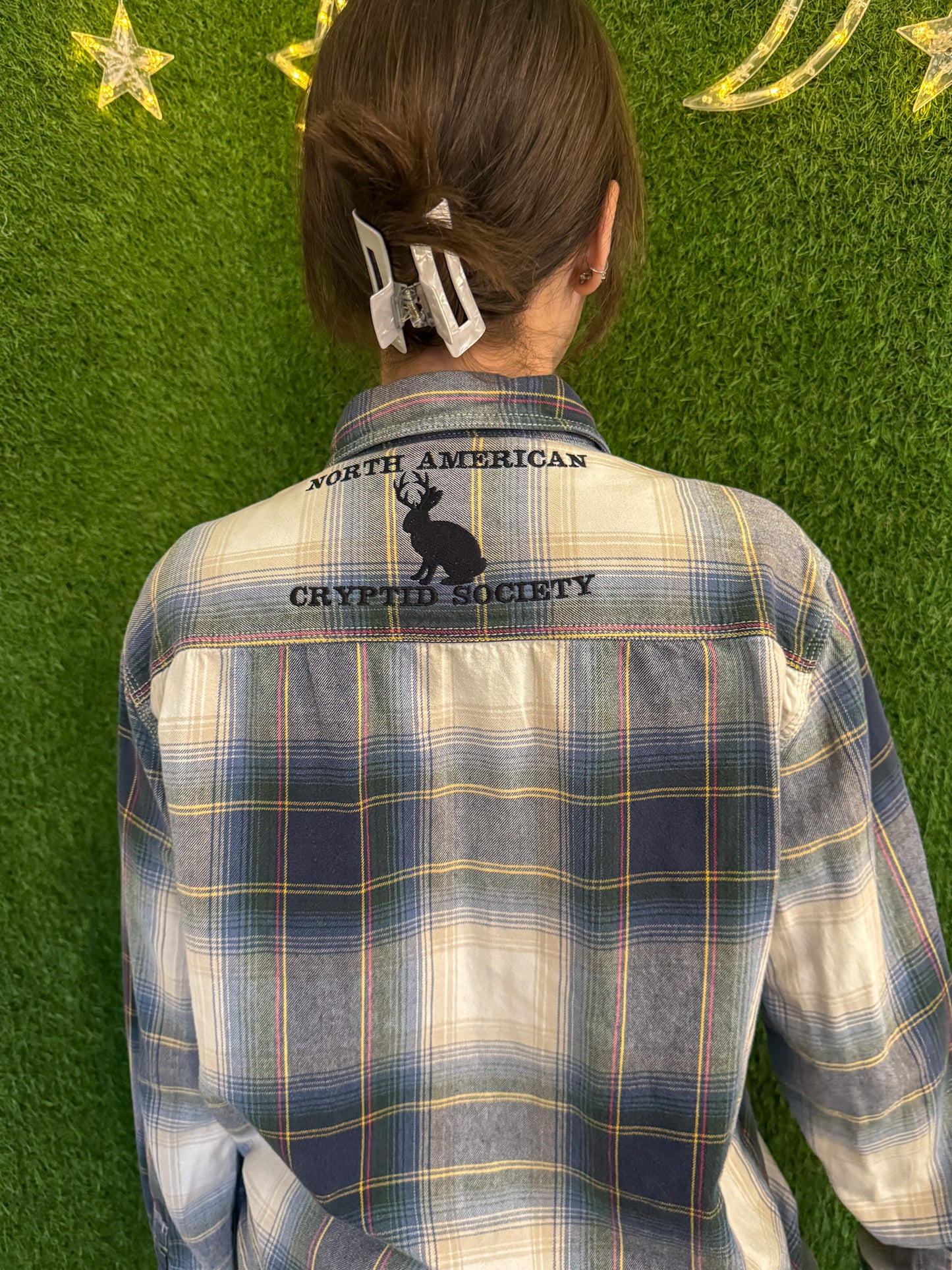 Jackalope Plaid Flannel M