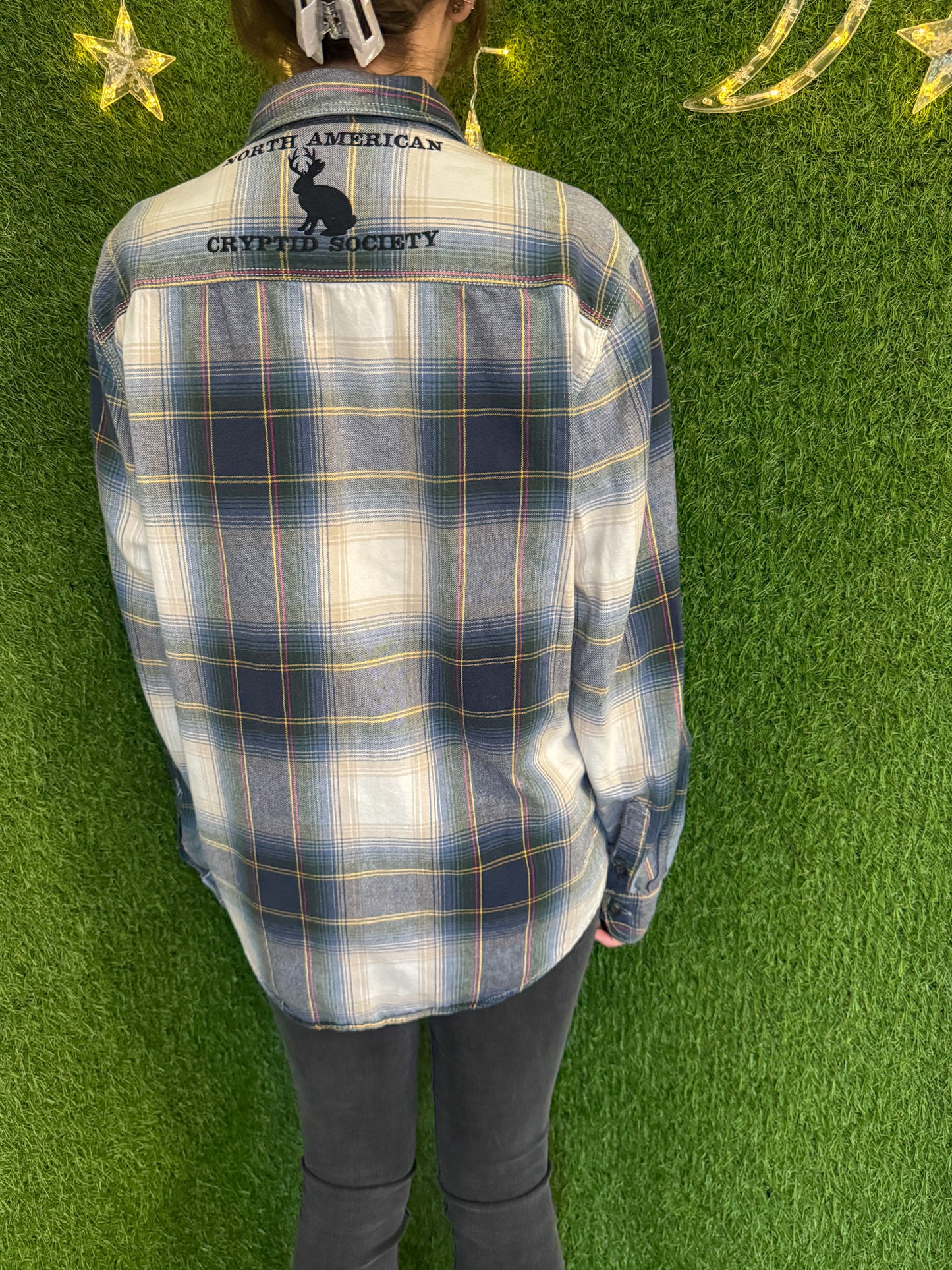 Jackalope Plaid Flannel M