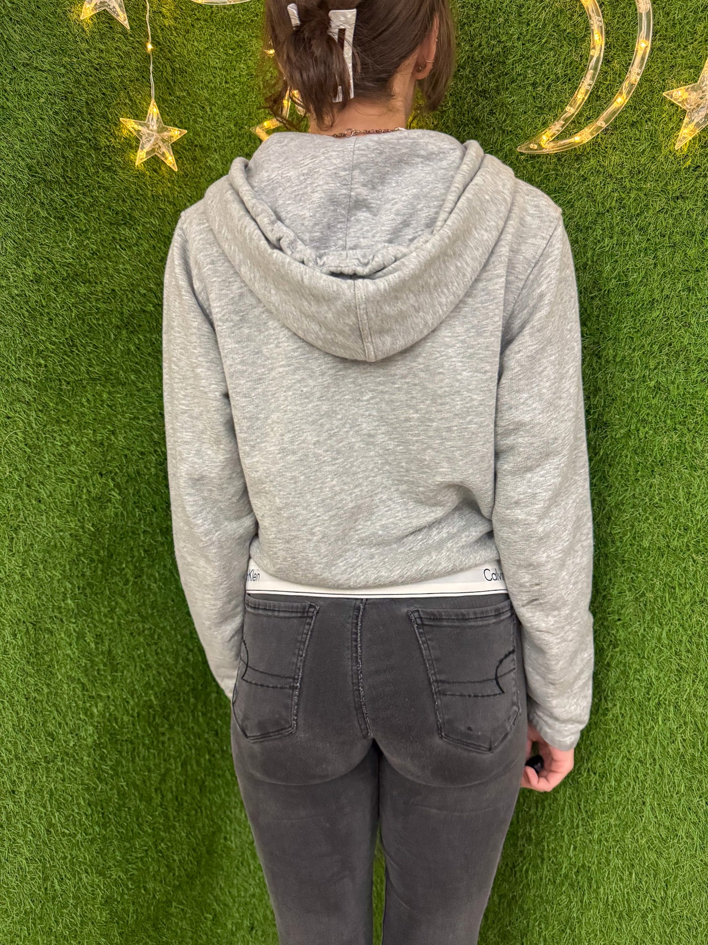 Be Kind Grey Zip Up Hoodie M