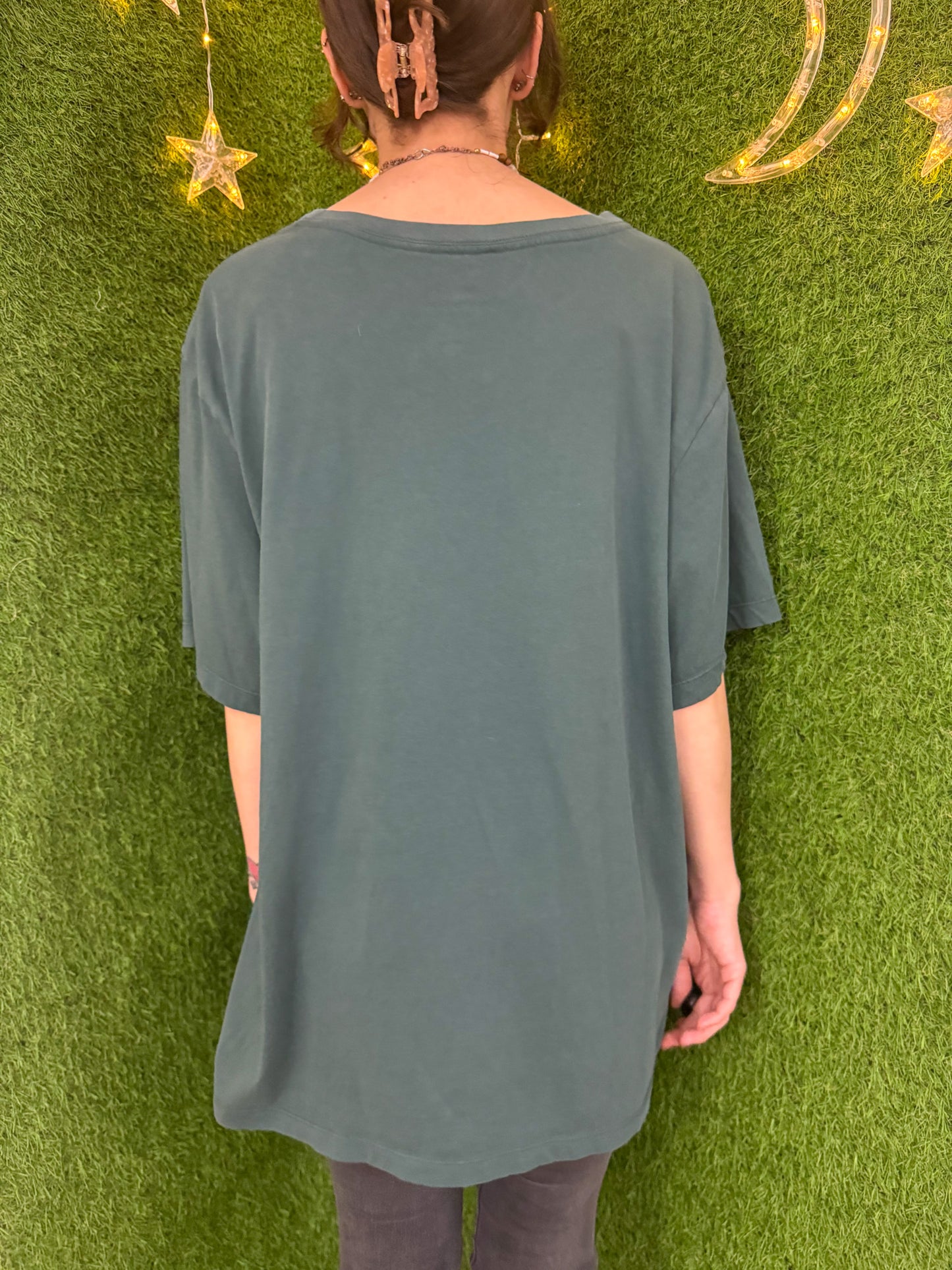 Floral Nike Teal T-Shirt 2XL