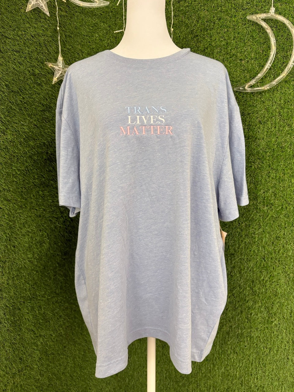 Trans Lives Matter Blue T-Shirt XL