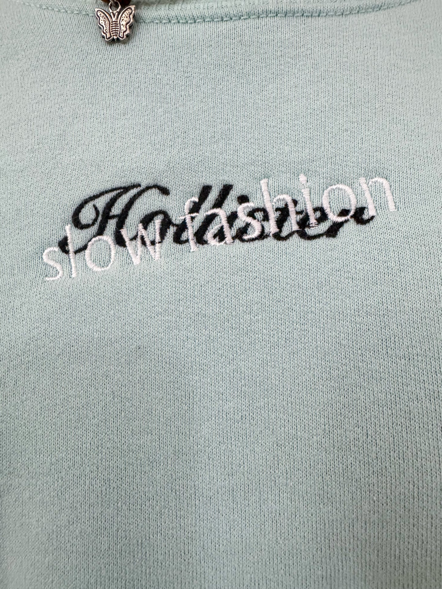Slow Fashion Light Blue Crewneck S