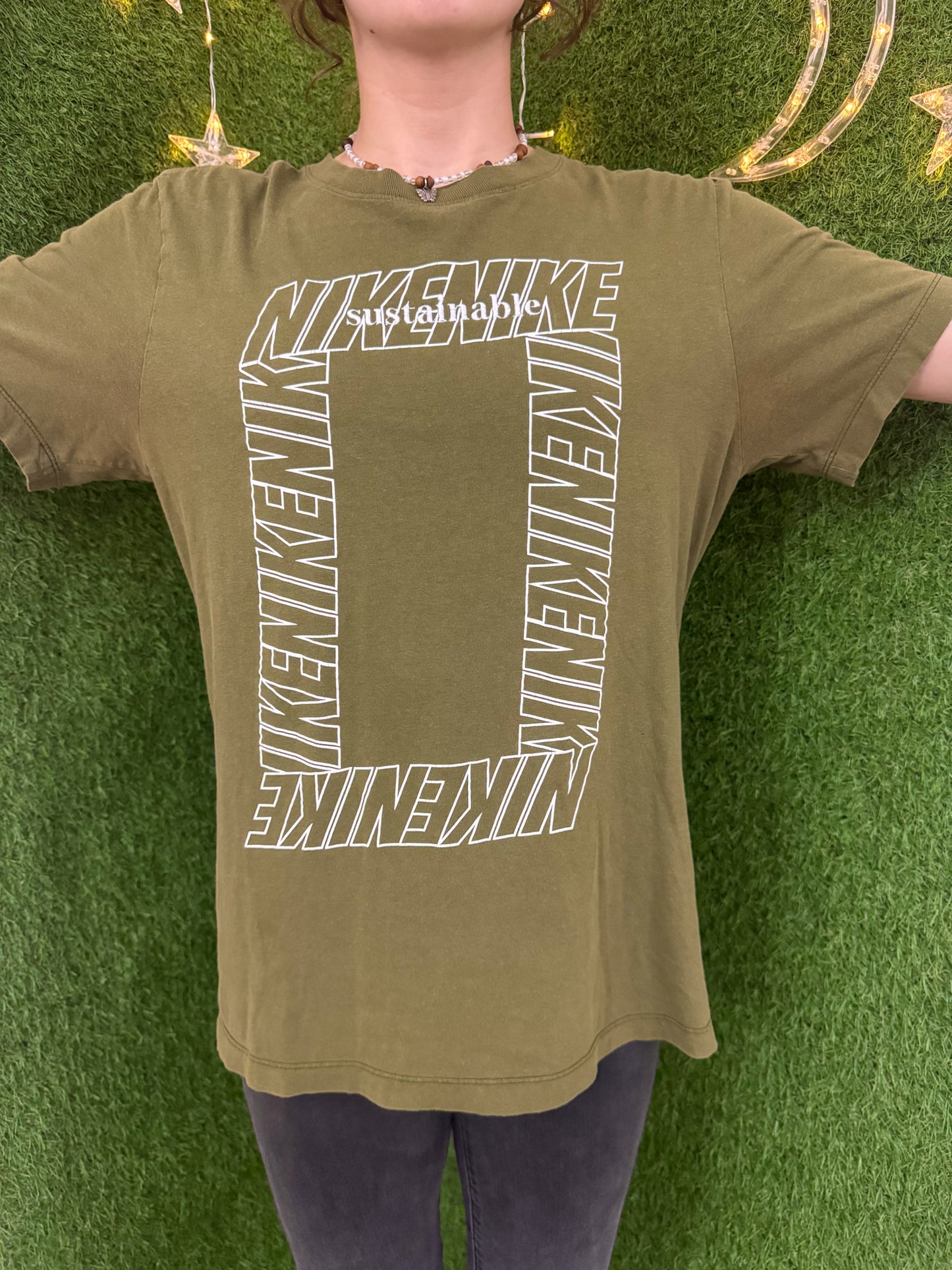 Sustainable Green Nike T-Shirt S