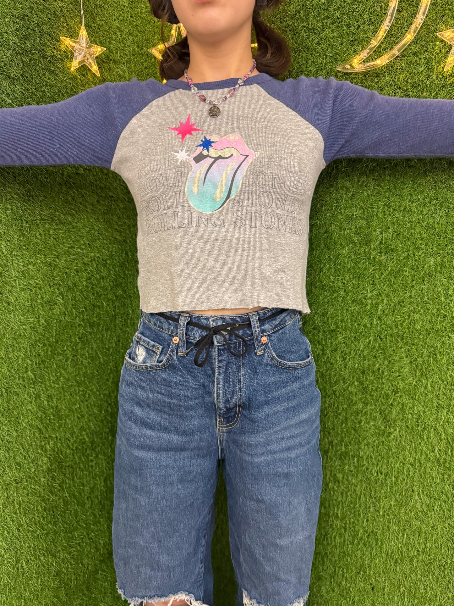 Rolling Stones Ribbed Long Sleeve XS