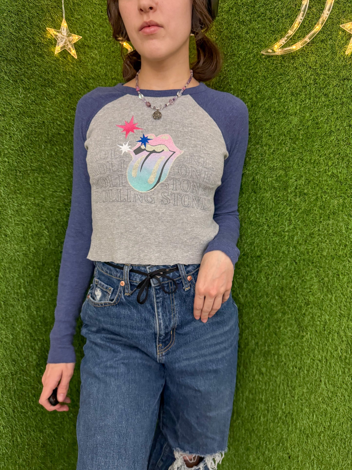 Rolling Stones Ribbed Long Sleeve XS