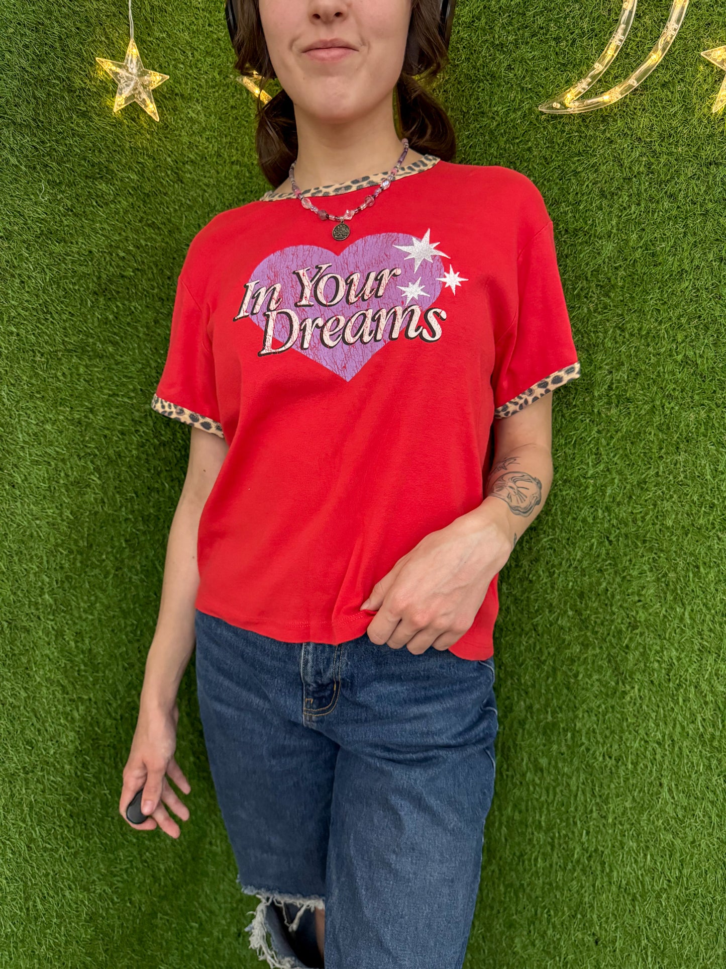 In Your Dreams Red Baby Tee 3XL