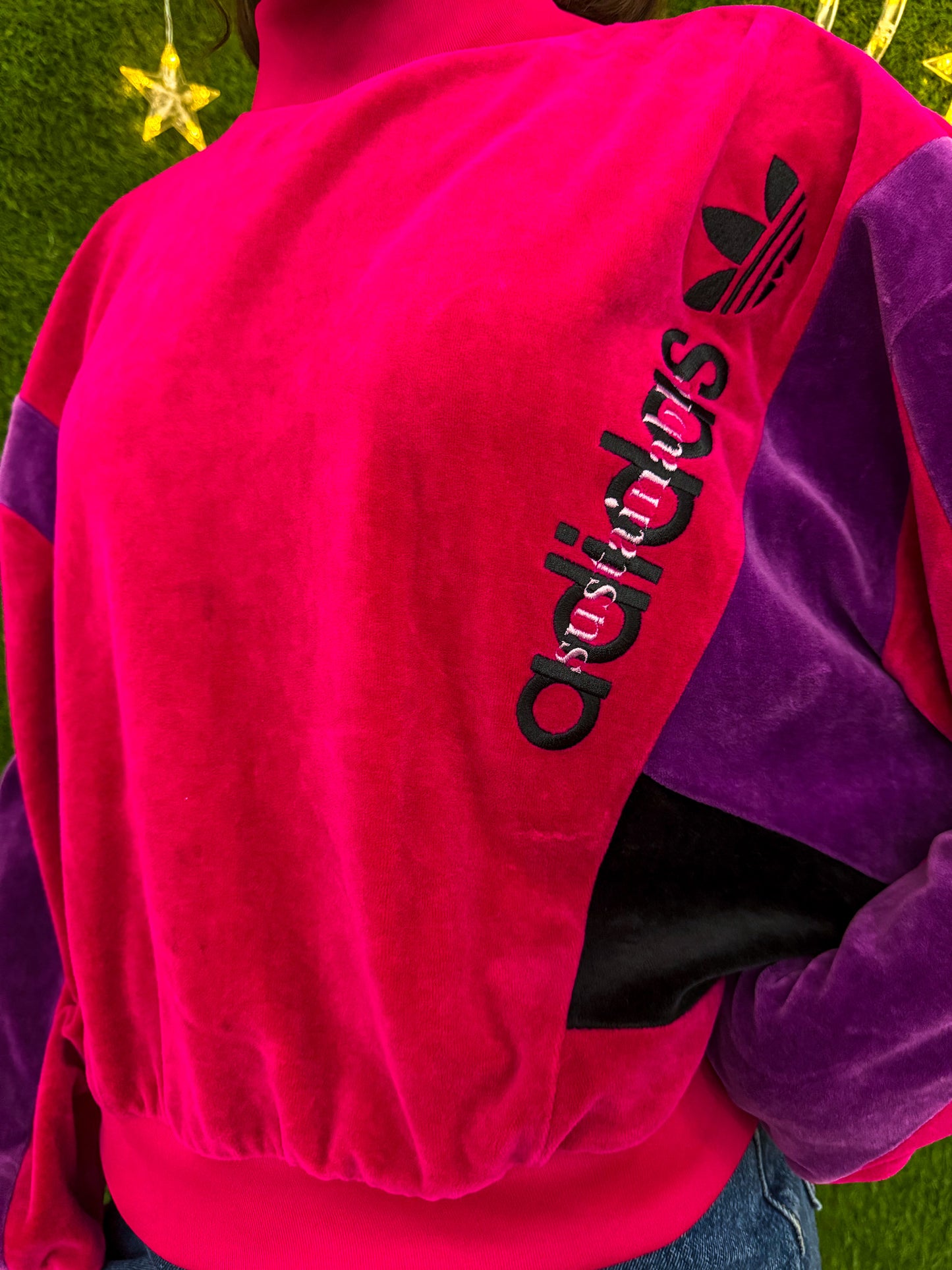 Adidas Sustainable Velvet Crewneck L