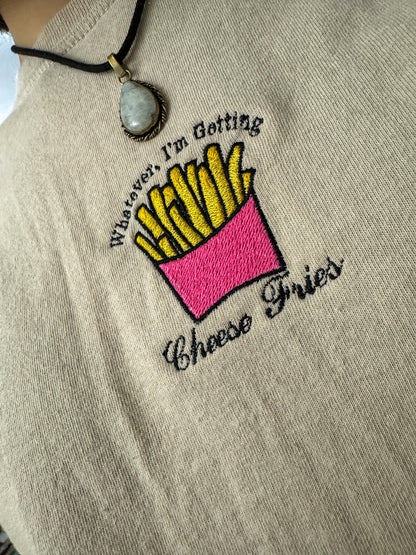 Cheese Fries Tan T-Shirt S