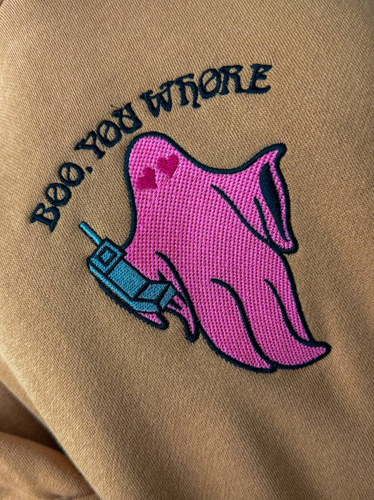 Boo, You Whore Hoodie L