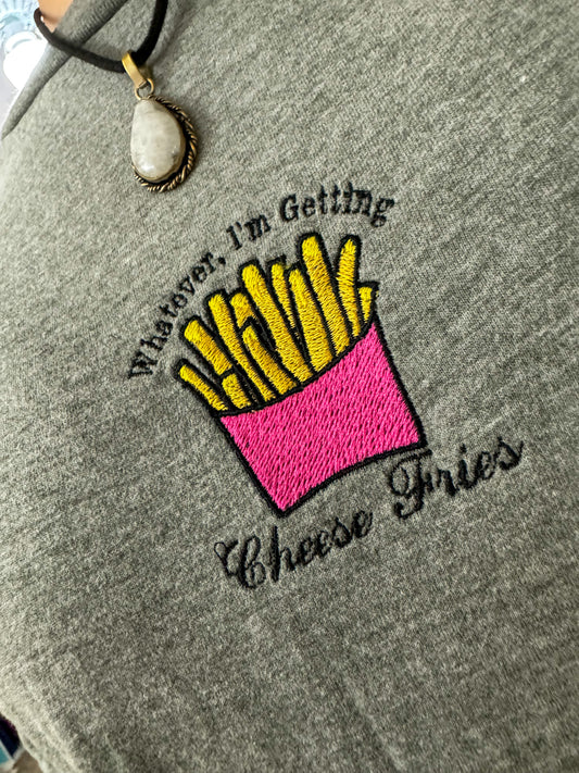 Cheese Fries Grey T-Shirt XL