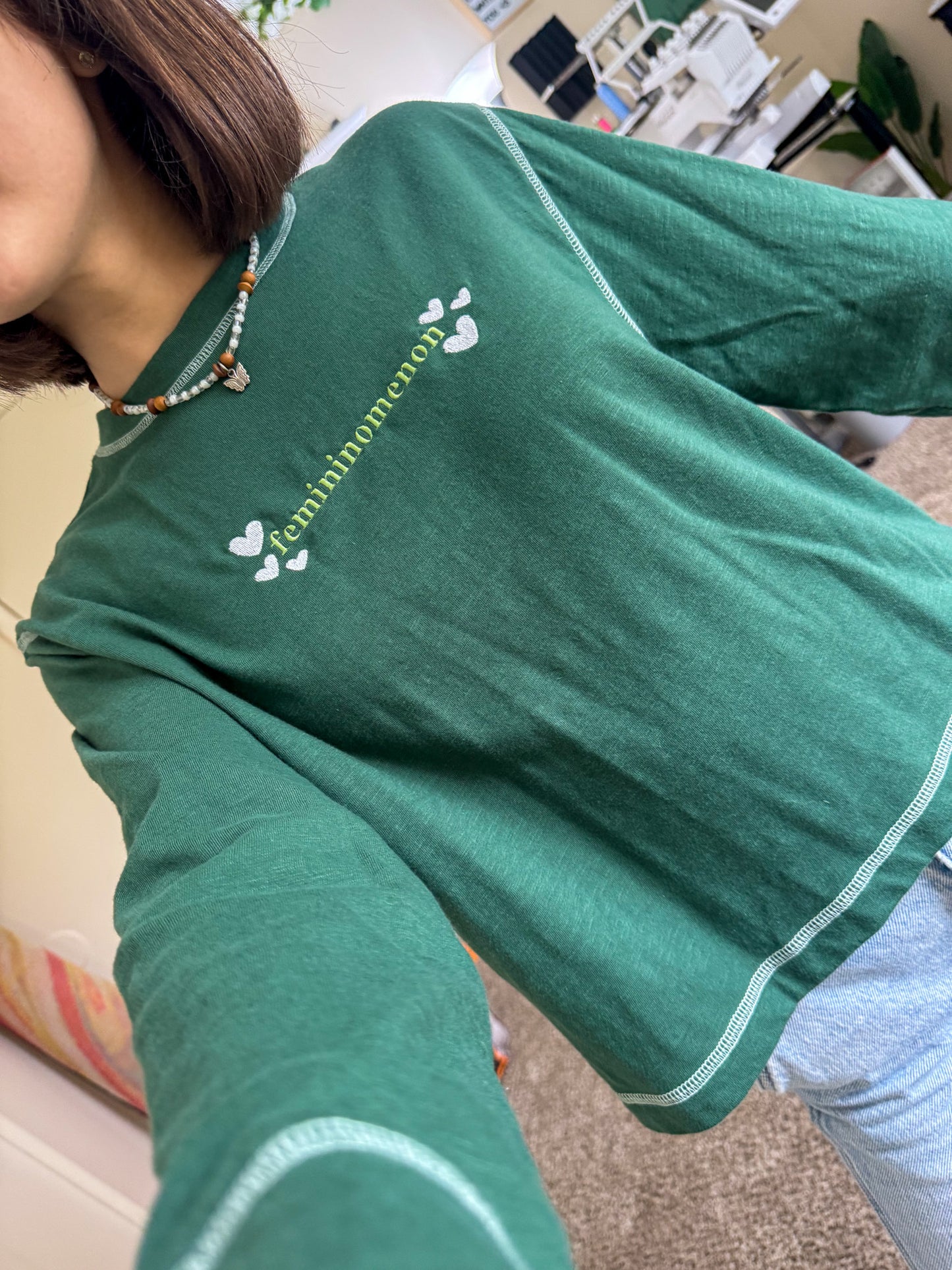 Femininomenon Green Long Sleeve XS