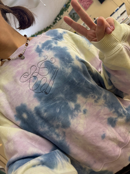 Joint Tie Dye Sweatshirt M