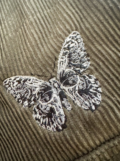 Skull Butterfly Jacket with Zipper M