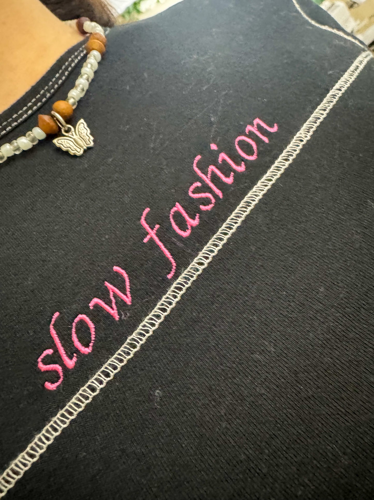 Slow Fashion Baby Tee XS