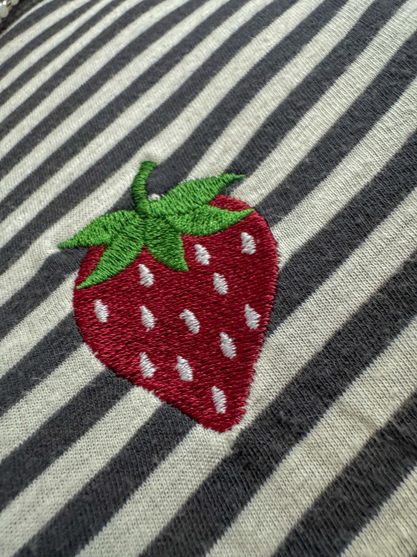 Strawberry Stripped T-Shirt 2XL