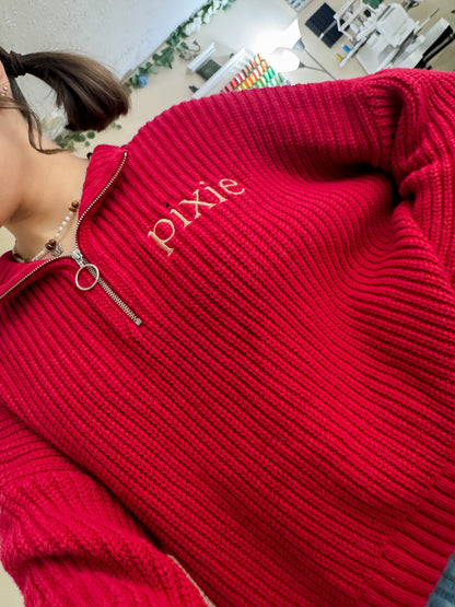 Pixie Quarter Zip M