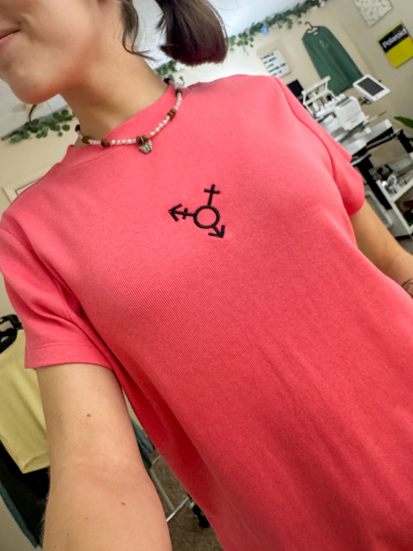 Pink Transgender T-Shirt XL