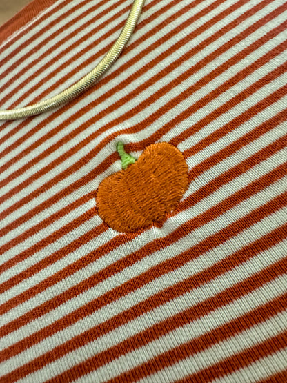 Cutie Lil' Pumpkin Striped Shirt