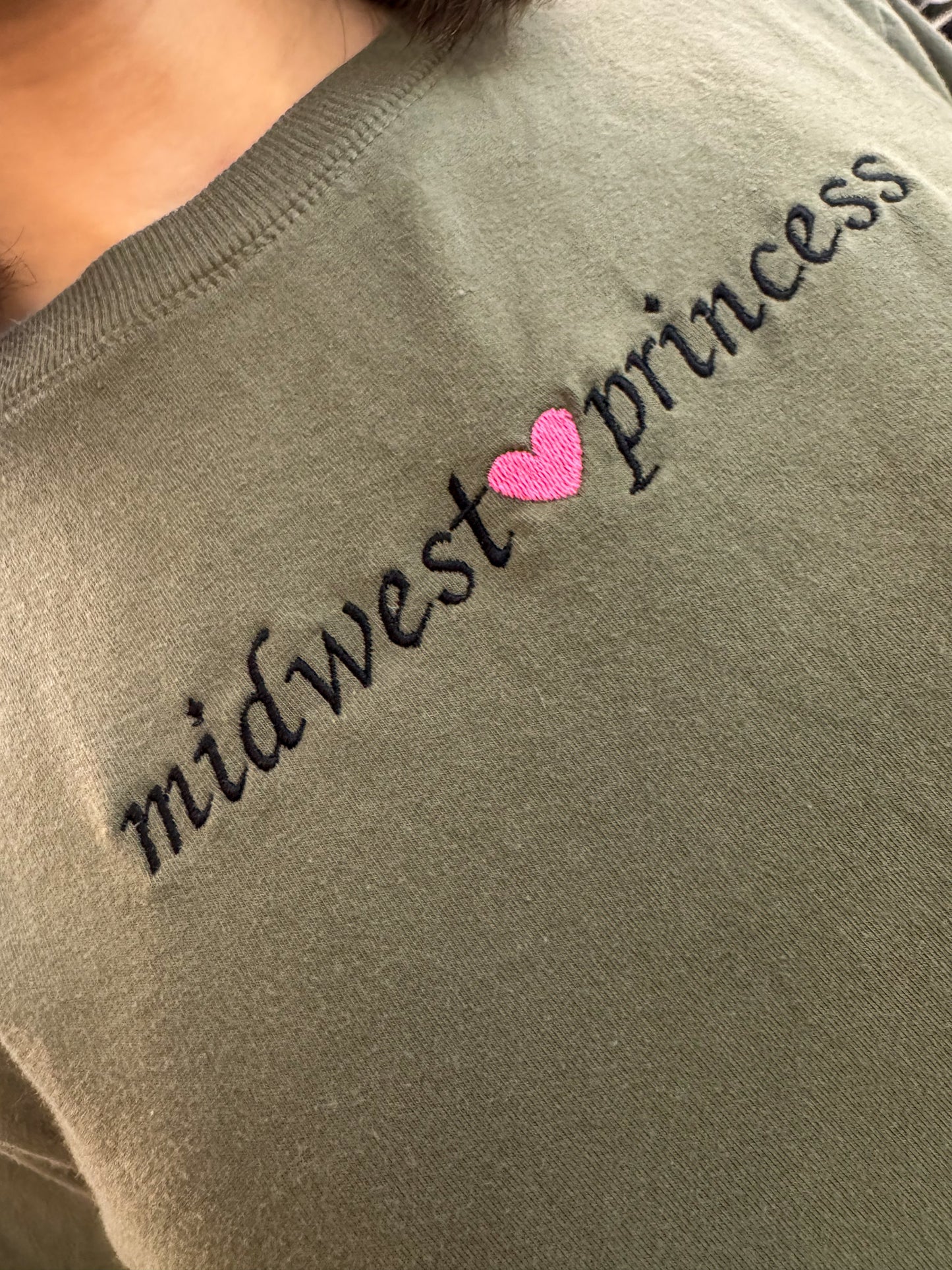 Midwest Princess Jersey Cropped Tee