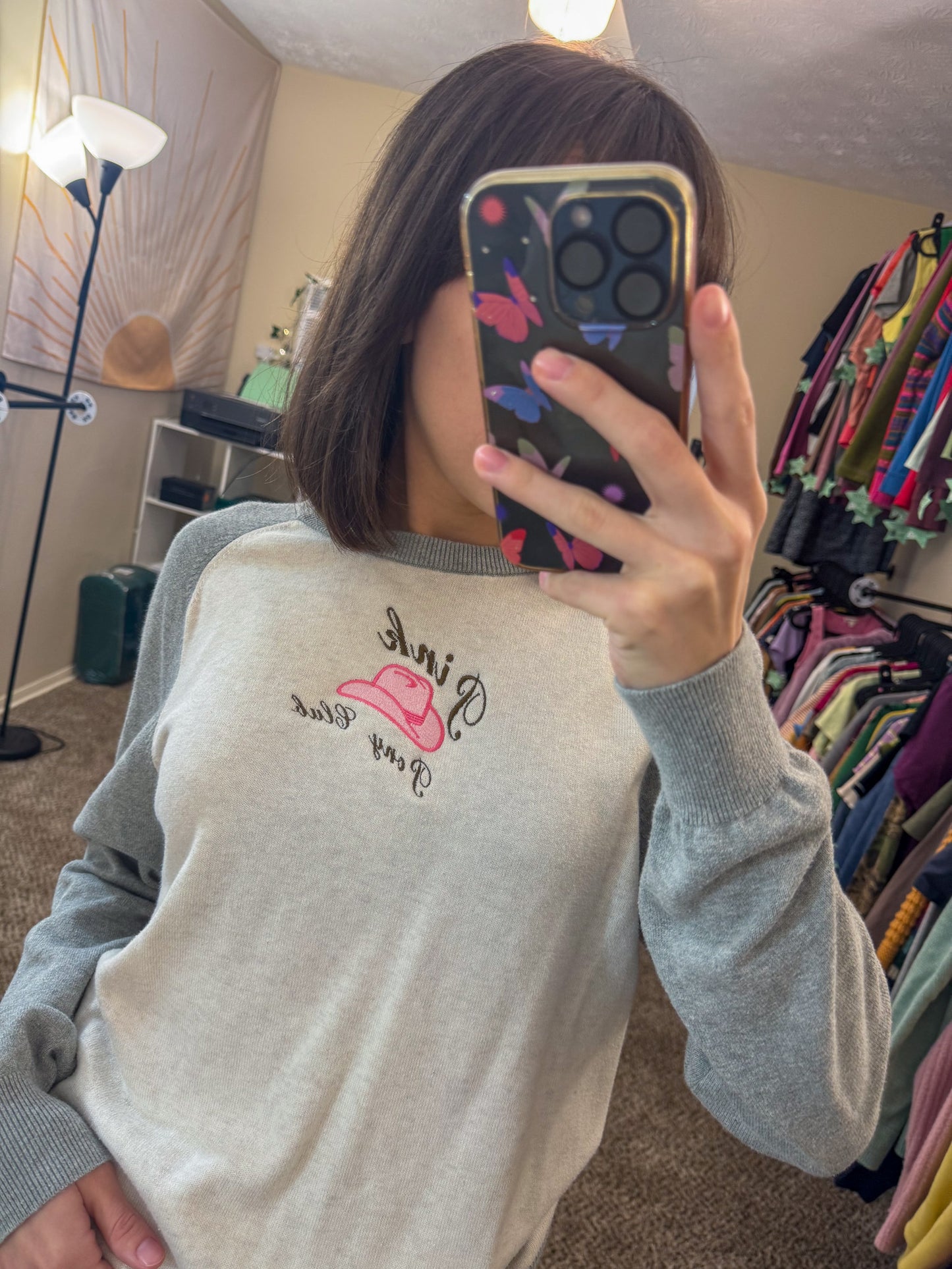 Pink Pony Club Sweater S