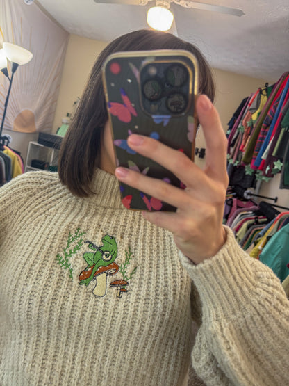 Banjo Frog Sweater XS