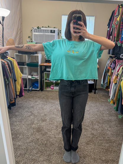 Duckies Cropped Tee XL