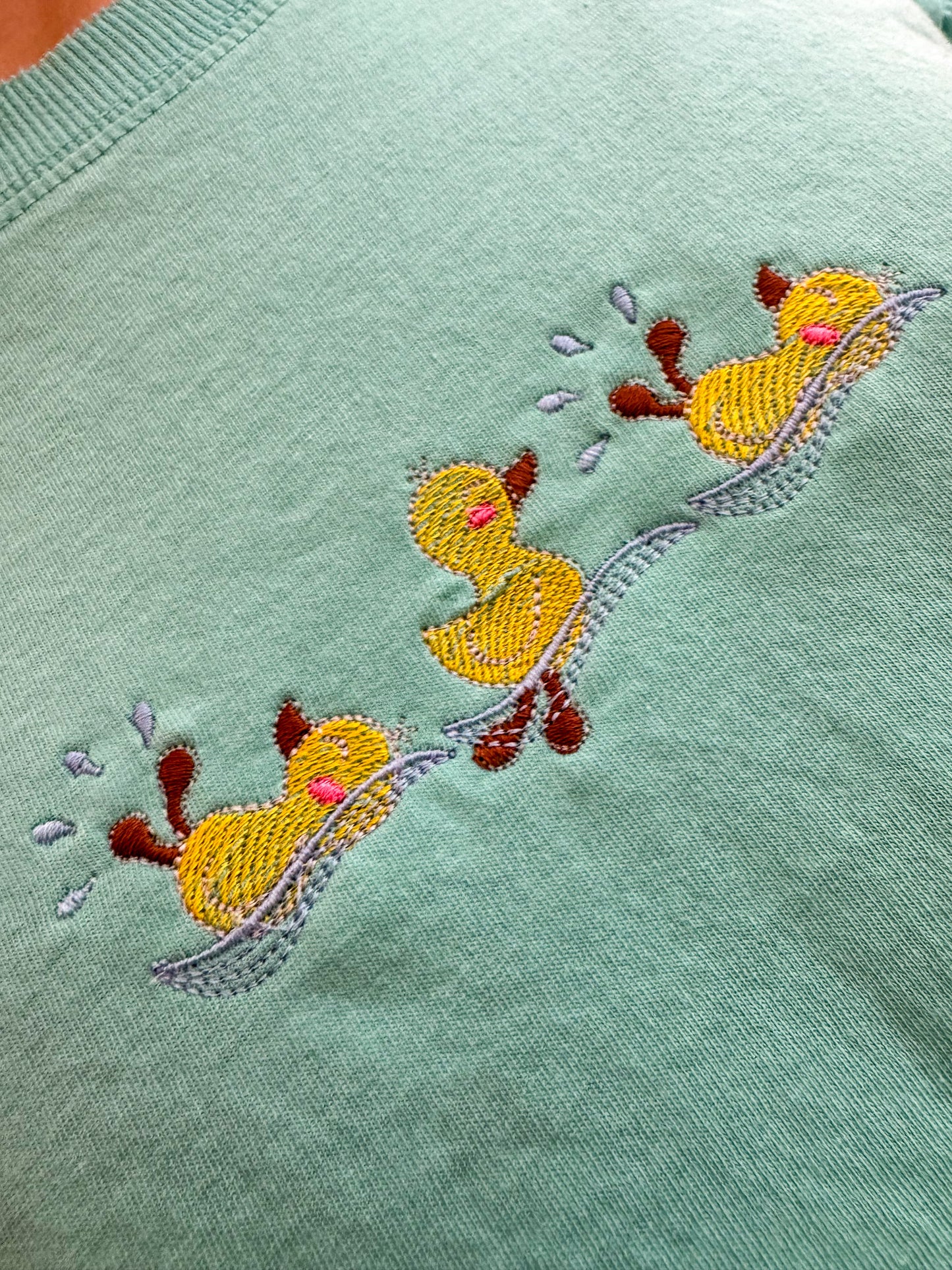 Duckies Cropped Tee XL