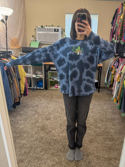 Banjo Frog Tie Dye Long Sleeve XL