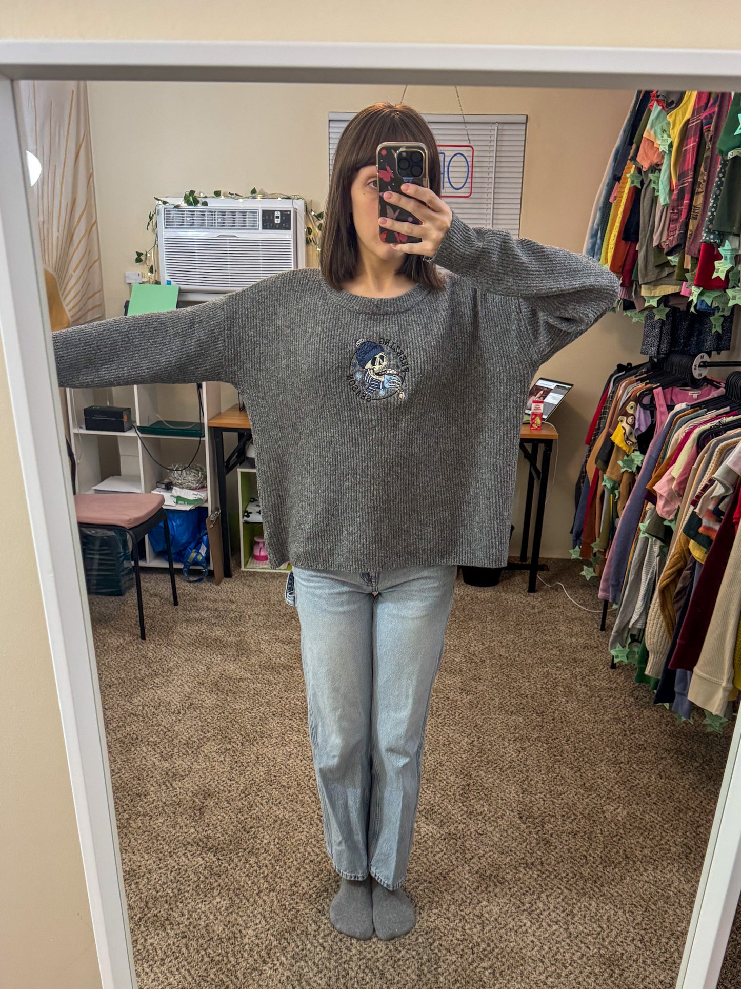 Freezing Season Grey Sweater L