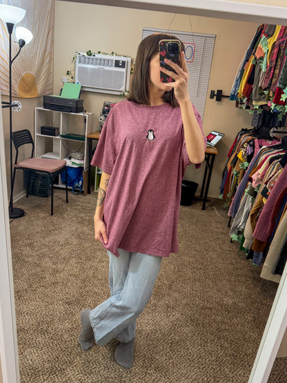 Penguin Maroon T-Shirt 2XL