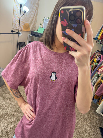 Penguin Maroon T-Shirt 2XL