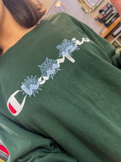 Snowflake Champion Long Sleeve L