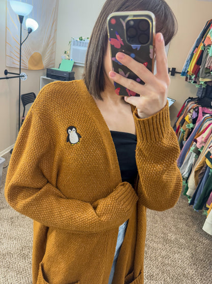 Penguin Tan Cardigan 3XL