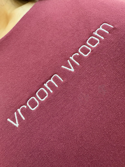 Vroom Vroom Cropped Long Sleeve XL