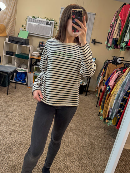 360 Striped Long Sleeve L