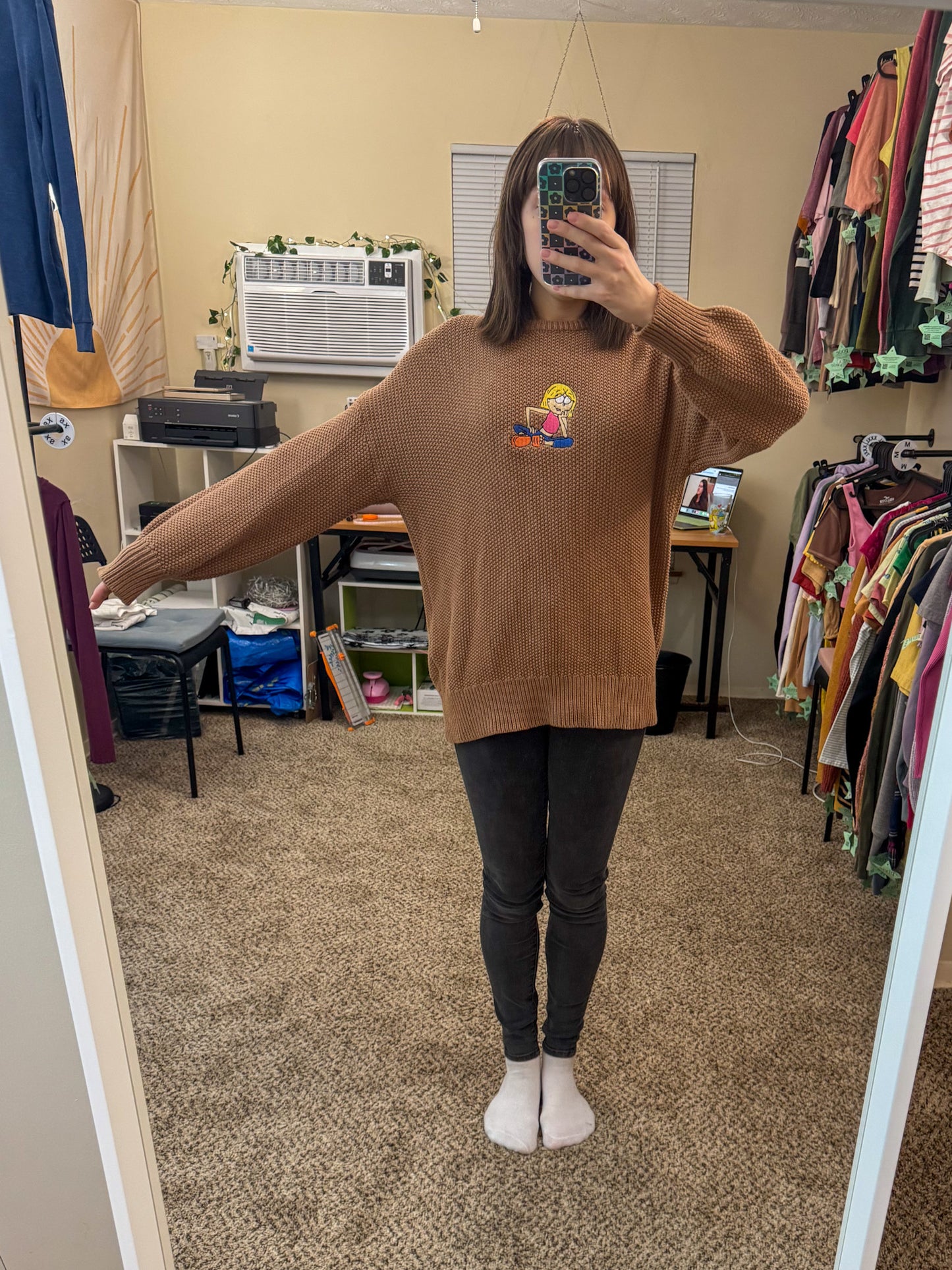 Lizzie McGuire Brown Sweater M