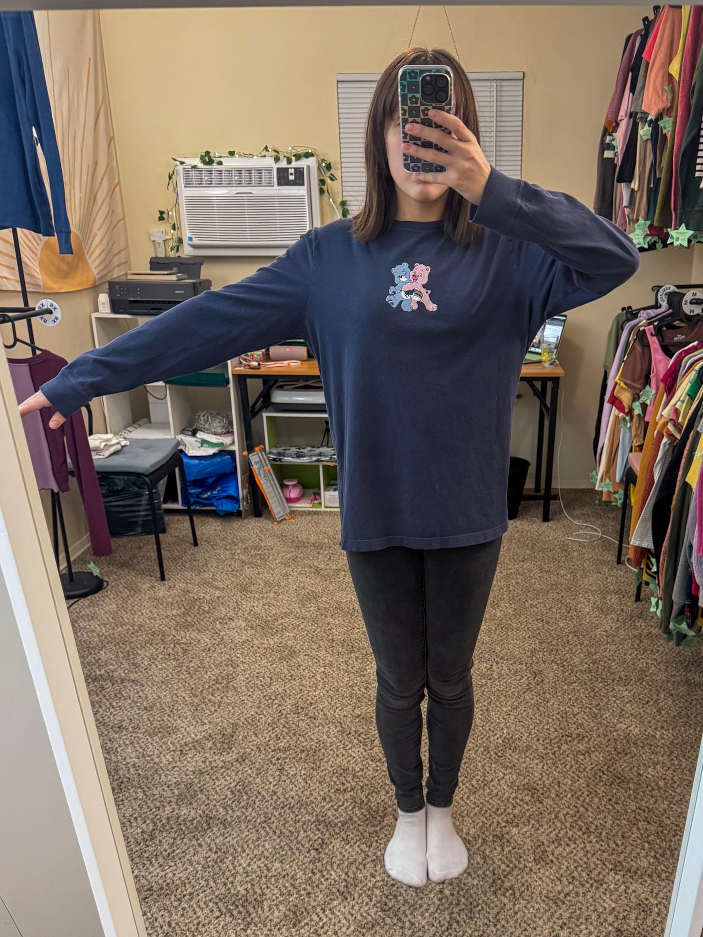 Care Bear Navy Long Sleeve M