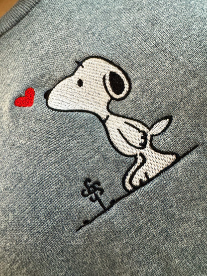 Snoopy Grey Sweater 2XL