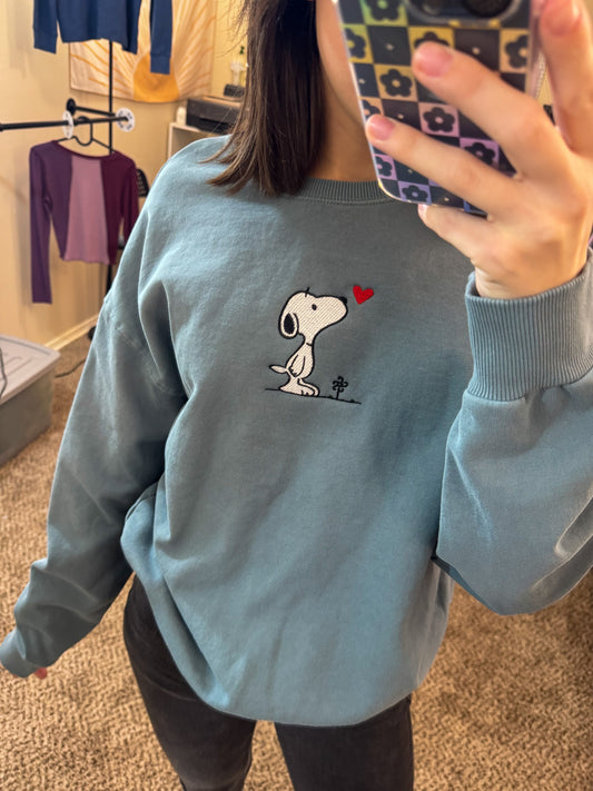 Snoopy Crewneck Sweatshirt S